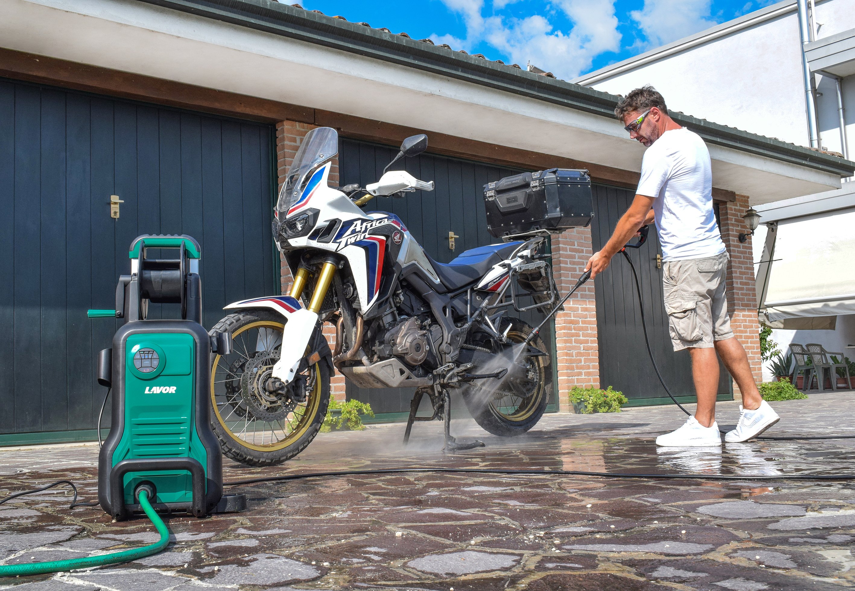 Aarrow plus digit moto - Lavor green