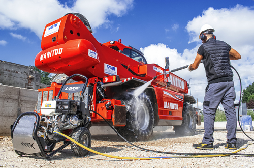 Idropulitrice professionale per cantiere