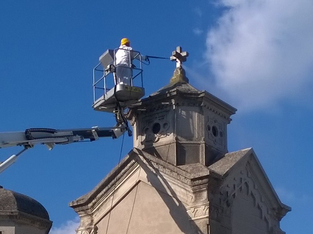 idropulitrice per edifici ecclesiastici